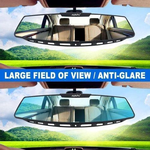 BLALION Car Ba Mirror Rear View Mirror Wide Angle Panoramic Assisting Large Vision Interior Monitor Universal Car Accessories