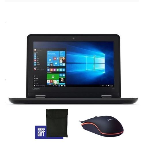 Lenovo Thinkpad Refurbished 11e 11.6" Inch 4GB RAM 4hours 500GB HDD-Black