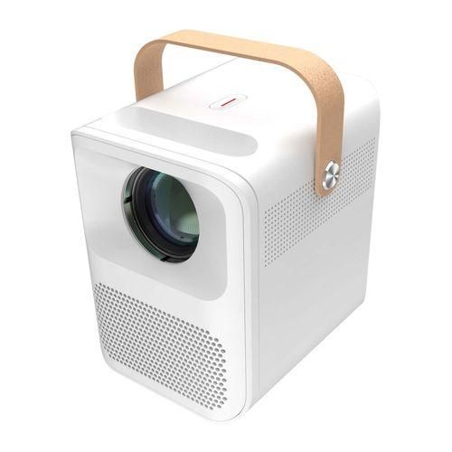Y1 1920x1080P 100 ANSI Lumens Portable Home Theater LED HD Digital Projector With Battery, Android 6.0, 1G16G, AU Plug White