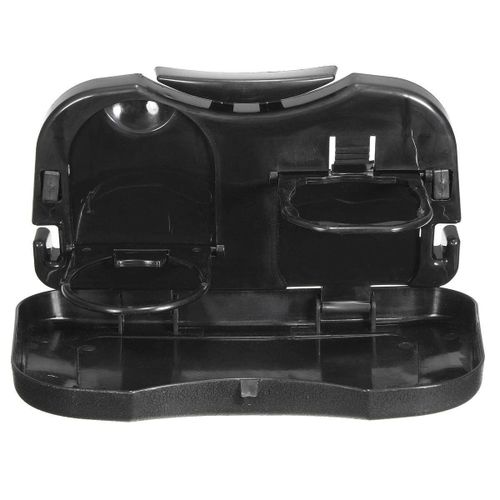 Multifunction Car Back Seat Baby Bottle Food Drink Cup Folding Tray Holder Black