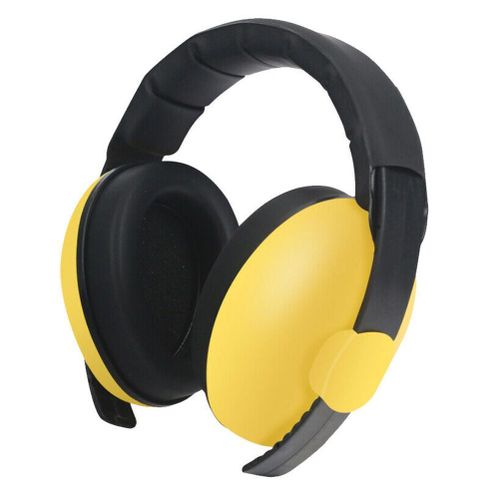 Baby Earmuffs Noise Cancelling Ear Hearing Protection Headphones for Kids Infant New,Yellow NO5119