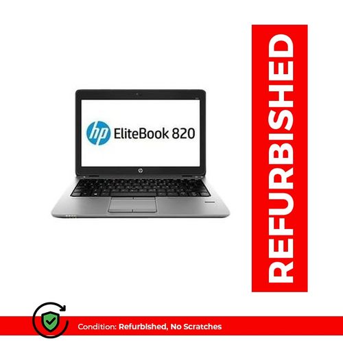 Hp Refurbished Elitebook 820 Core I5 4gb Ram 500gb Hdd (Grade A)- Black