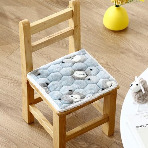 Children's Chair Cushion Kindergarten Small Bench Plush Baby Chair Cushion Mat Student Classroom Cushion Storage