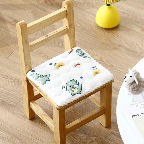 Children's Chair Cushion Kindergarten Small Bench Plush Baby Chair Cushion Mat Student Classroom Cushion Storage