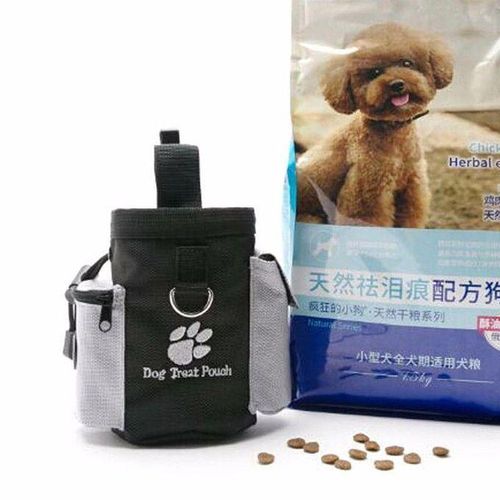 Pet Dog Treat Snack Bag Feed Bait Pouch Poop Bags Dispenser Holder