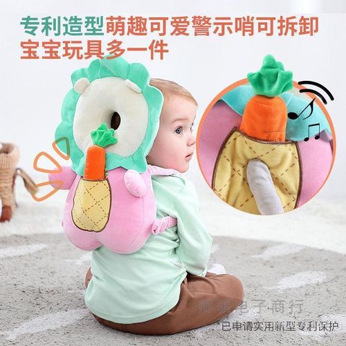 Anti-Fall Baby Head Protector Baby Toddler Walking Pillow Anti Back Fall Cap Breathable Baby Children Summer Head Protection Pad