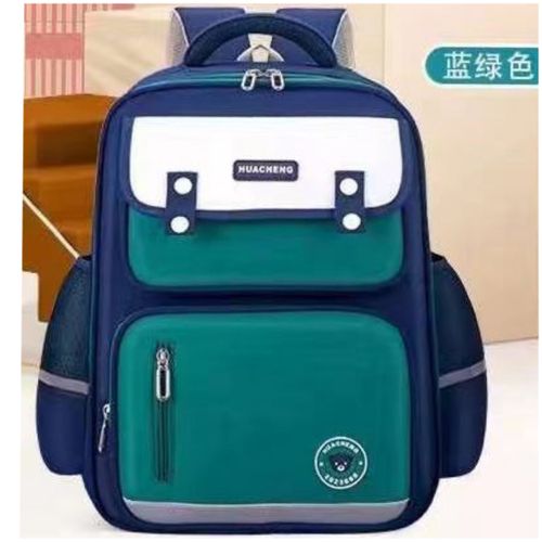 Kids Hard Body Waterproof Back To School Bag- Green, Blue