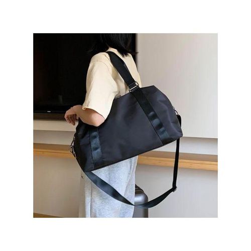 Lightweight Sports Duffel Gym Bag  Yoga Luggage Carry On For Black_S