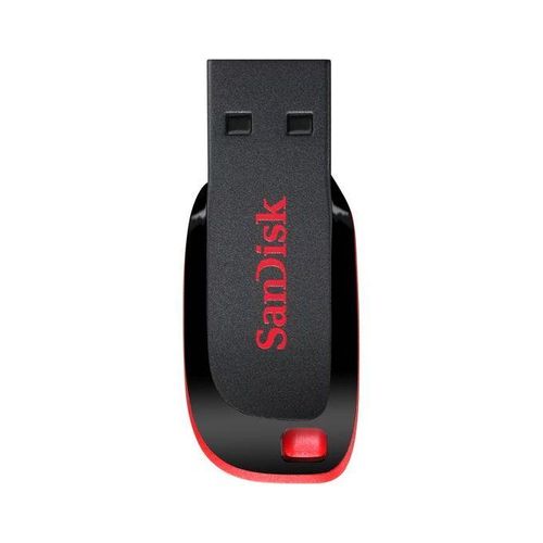 Sandisk  64GB USB Flash Drive- Black, Red