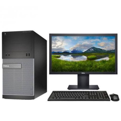 DELL Refurbished Complete Set Desktop CPU 4gb RAM 500GB HDD I5 With Free WiFi Card-Black (5MTHS WRTY)
