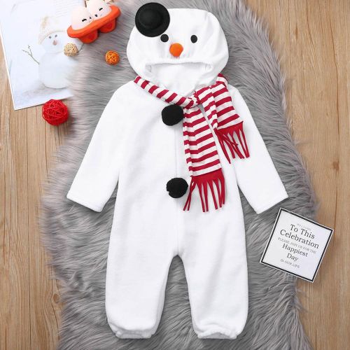 Infant One-Piece Jumpsuit No Fading and Non-sticky Romper Suitable for Infant Baby Toddlers