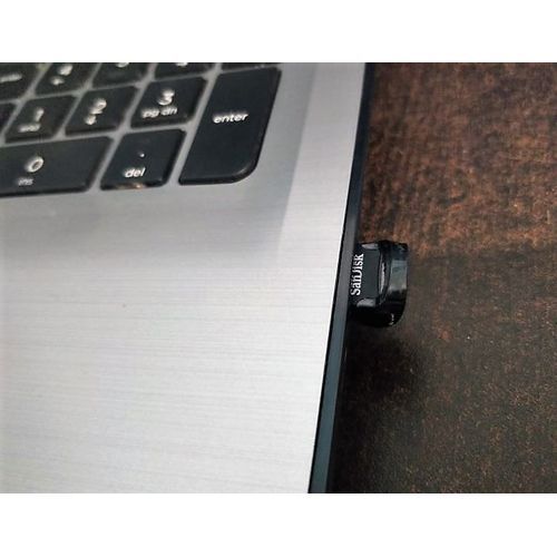 SanDisk Ultra Fit 3.1 64GB USB Flash Drive (Black)