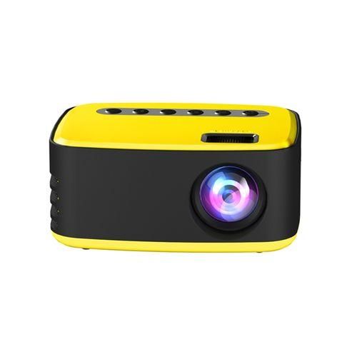 T20 320x240 400 Lumens Portable Home Theater LED HD Digital Projector, Ordinary VersionYellow