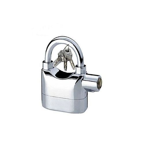 Kinbar Loud  Alarm On Intruder Touch Padlock - Silver