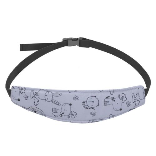 Baby Carseat Head Support Child Car Seat Safety Head Support Fixing Band Belt Suitable for Toddler Traveling NO5276