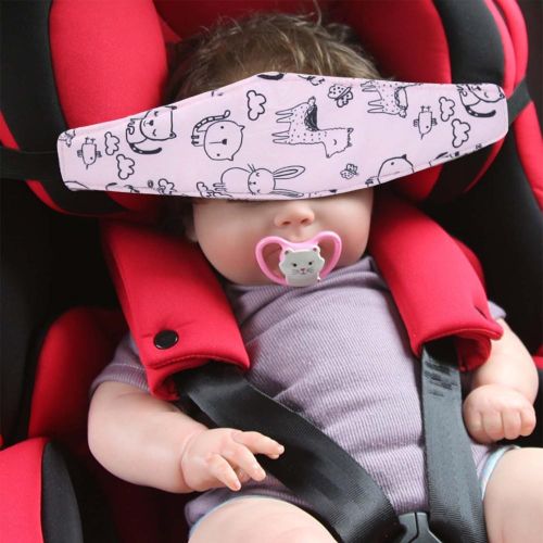 Baby Carseat Head Support Child Car Seat Safety Head Support Fixing Band Belt Suitable for Toddler Traveling NO5276