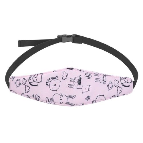 Baby Carseat Head Support Child Car Seat Safety Head Support Fixing Band Belt Suitable for Toddler Traveling NO5276