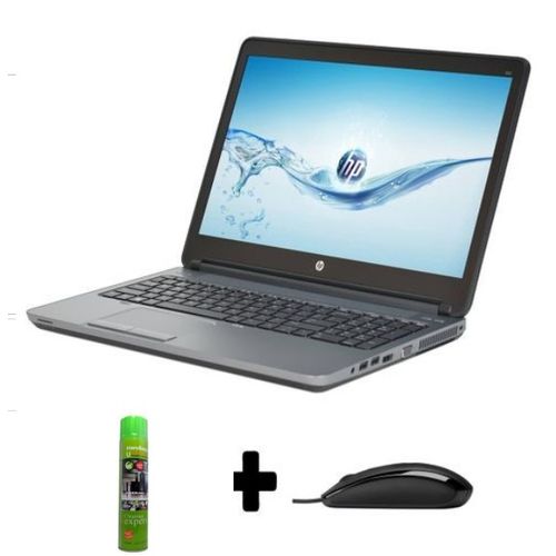 Hp Refurbished 14" ProBook 645/640 8GB RAM 500GB Plus Foam Cleaner And Mouse- Black