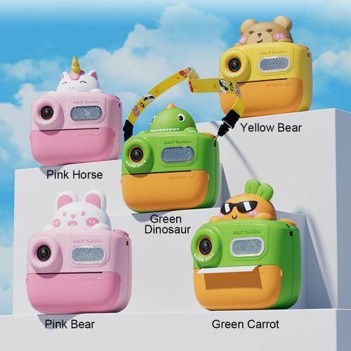Kids Camera 48MP Front And Rear Kids Print Camera Thermal
