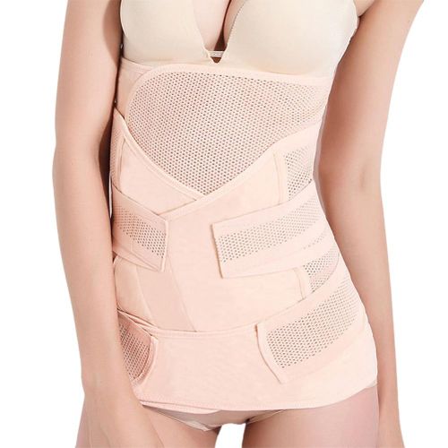 Pregnant Women Bellyband Postpartum Recovery Belly Wrap Girdle Support Belt Body Shaper New,B-hole NO5116