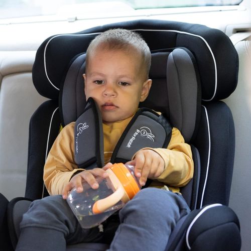 Baby kids Car Seat 0-7 Years Grey - Black