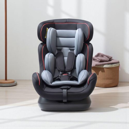 The Innovative Convertible Car Seat For Baby/Kids  0-7 Years - Black