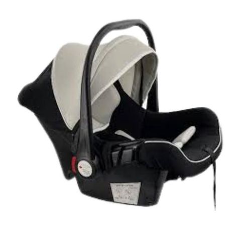 Infant Baby Car Seat &ndash; Black & White