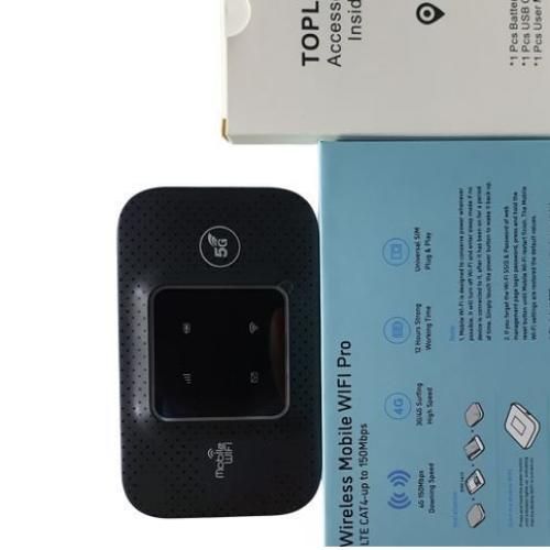 Mobile WiFi Top-Link 5G 4G LTE Wireless Mobile Mifi Pro  - Black