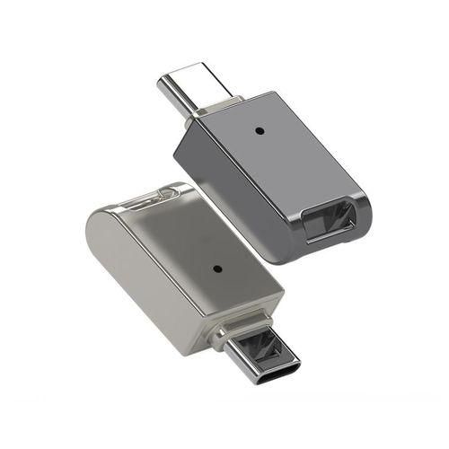 64GB USBC  TypeC Zinc Alloy USB Flash Drive with Keychain
