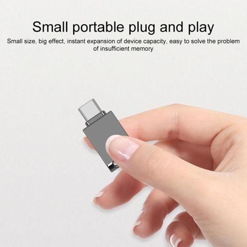 64GB USBC  TypeC Zinc Alloy USB Flash Drive with Keychain