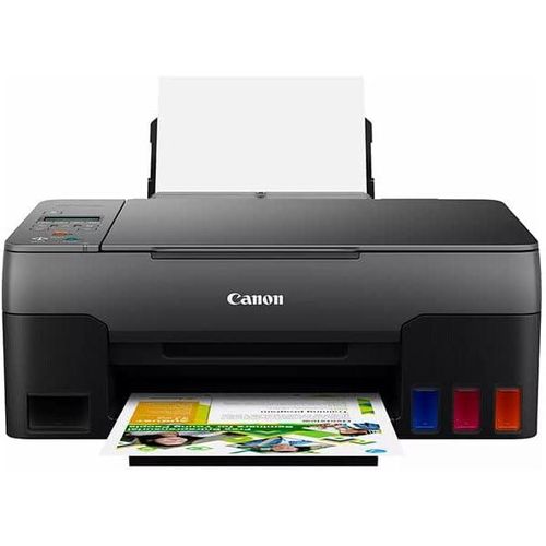 Canon A4 Color Print Copy Scan Wireless Mega Tank Printer G3420 - Black.
