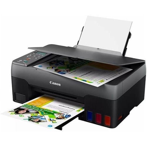 Canon A4 Color Print Copy Scan Wireless Mega Tank Printer G3420 - Black.