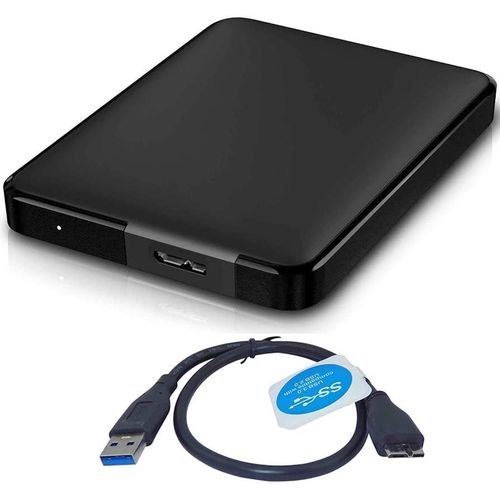 Western Digital 3.0 USB High Speed External Hard Disk 320GB - Black