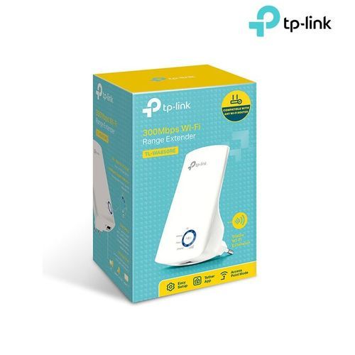 TP-Link TL-WA850RE 300Mbps Wi-Fi Range Extender WiFi Repeater - White