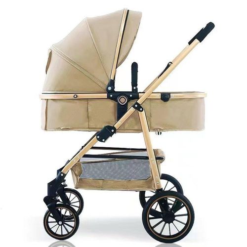 Baby Pram Stroller , Maroon, Color varies