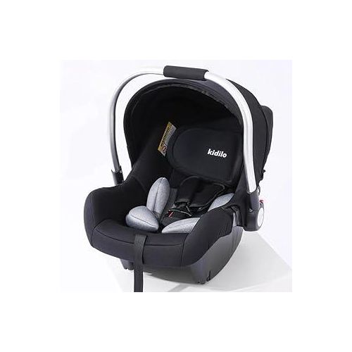 First Stage Car Seat C002, Portable Infant Car Seat, Five-Point Safety Belt and Side Impact Protection, Suitable From 0 to 18Kg Infant Baby Car Seat Baby Car Carrier