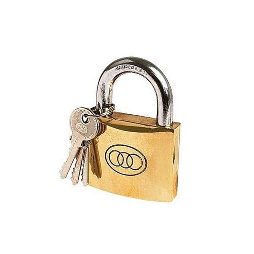 Genuine Tri-circle Padlock 266 Gold