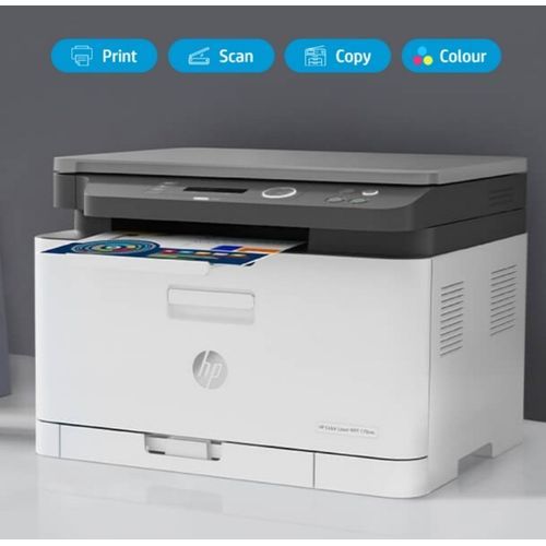 Hp Wireless Colour Laser Printer Mfp 178nw Print, Scan, Copy + Free Paper Rim