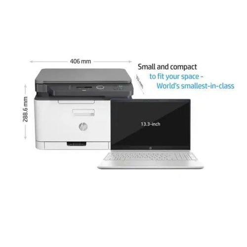 Hp Wireless Colour Laser Printer Mfp 178nw Print, Scan, Copy + Free Paper Rim