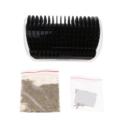 2Pcs Dog Cat Kitten Self Groomer Grooming Brush W Catnip Massager Toy