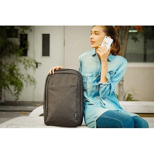 Lenovo Laptop Backpack B210, 15.6-Inch Laptop and Tablet, Durable, Water-Repellent, Lightweight, Clean Design, Sleek for Travel, Business Casual or College, for Men or Women - Black