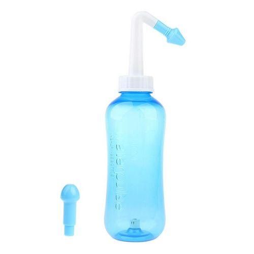 Manual 500ml Nasal Rinsing Bottle Nasal Irrigation Neti Pot Nose Wash