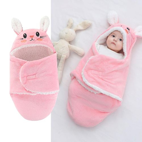 Newborn Swaddle Wraps Wrap Hat For Little Children Pink