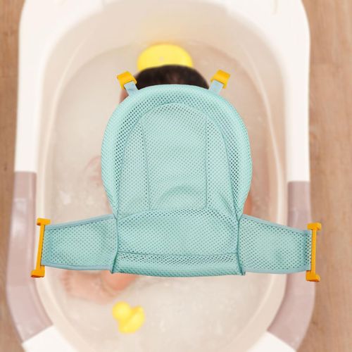 Baby Bath Cushion Pad Newborn Shower Mat Green