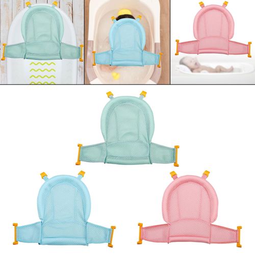 Baby Bath Cushion Pad Newborn Shower Mat Green