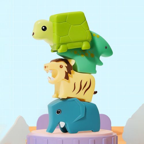 3x Little Animal Squirts Fun Bath Toys Terrestrial Animals