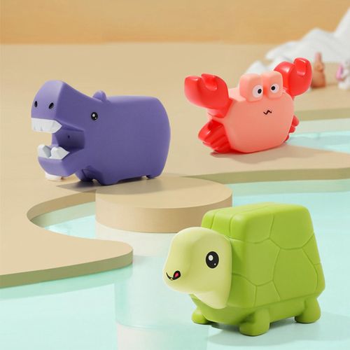 3x Little Animal Squirts Fun Bath Toys Pool Aquatic