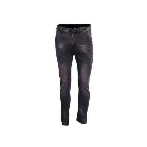 Men's Denim Jean Trousers - Grey, Black
