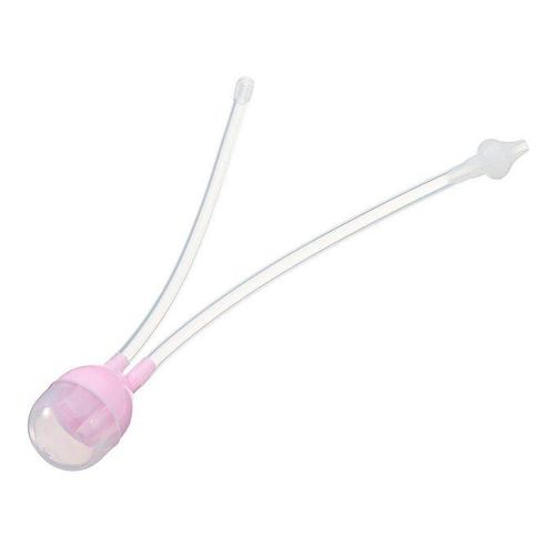 Baby Newborn Nasal Vacuum Mucus Suction Infant Nose Cleaner Pink (pink)