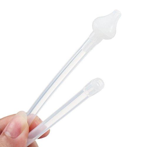 Baby Newborn Nasal Vacuum Mucus Suction Infant Nose Cleaner Pink (pink)